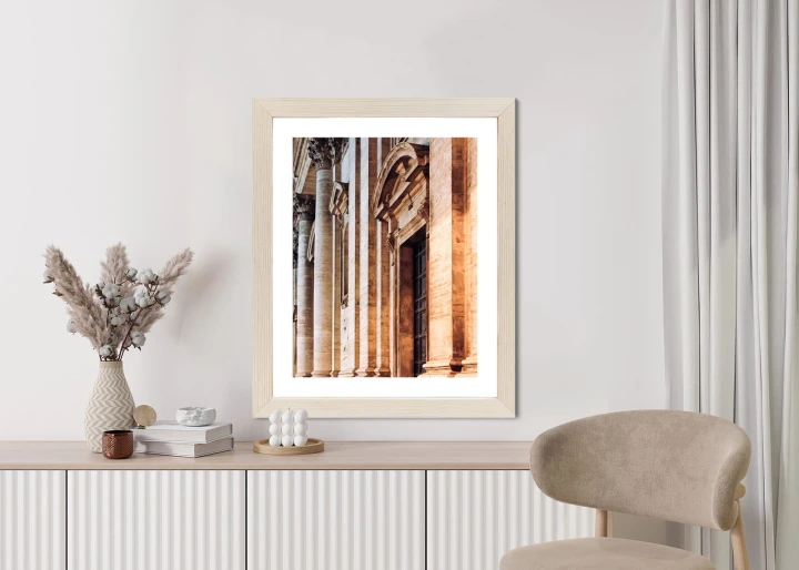 Plakat Kościół Świętego Ignacego Loyoli W Rzymie Architektura