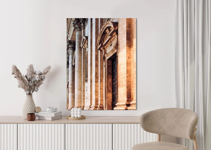 Plakat Kościół Świętego Ignacego Loyoli W Rzymie Architektura