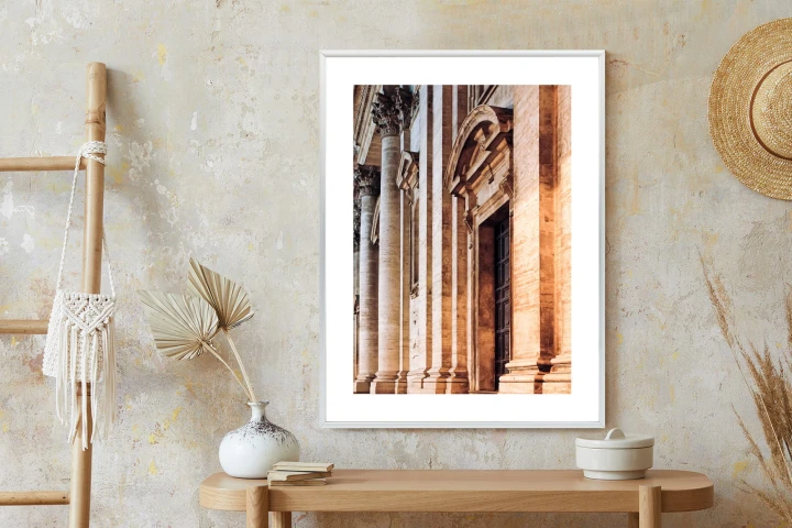 Plakat Kościół Świętego Ignacego Loyoli W Rzymie Architektura