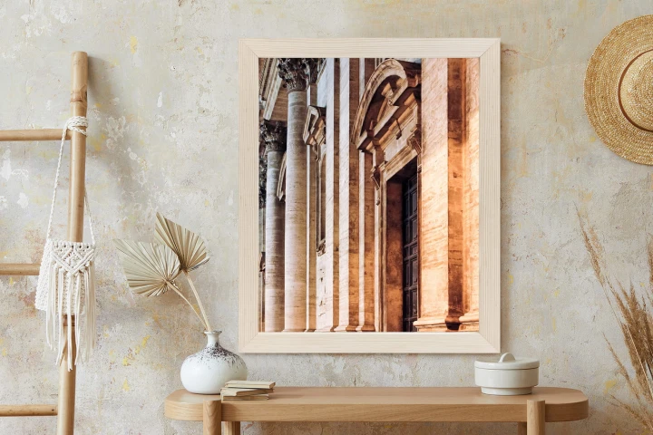 Plakat Kościół Świętego Ignacego Loyoli W Rzymie Architektura