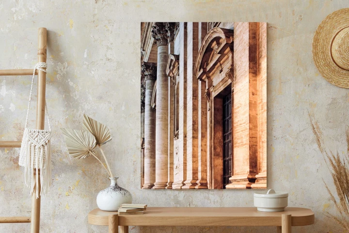 Plakat Kościół Świętego Ignacego Loyoli W Rzymie Architektura