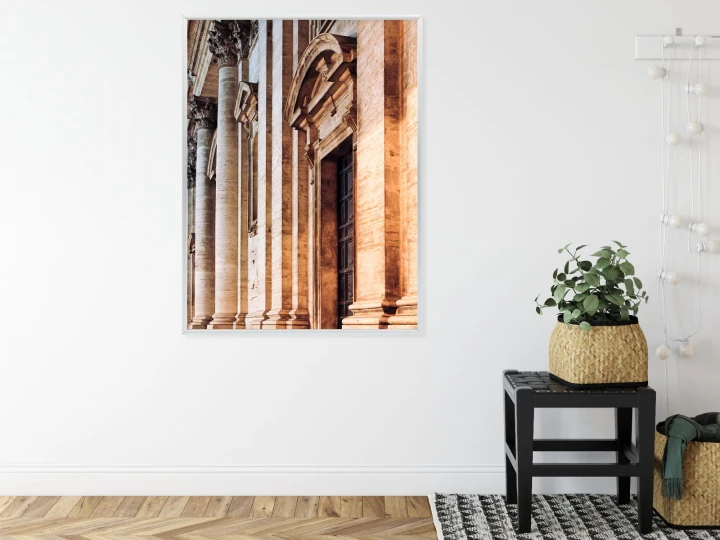 Plakat Kościół Świętego Ignacego Loyoli W Rzymie Architektura