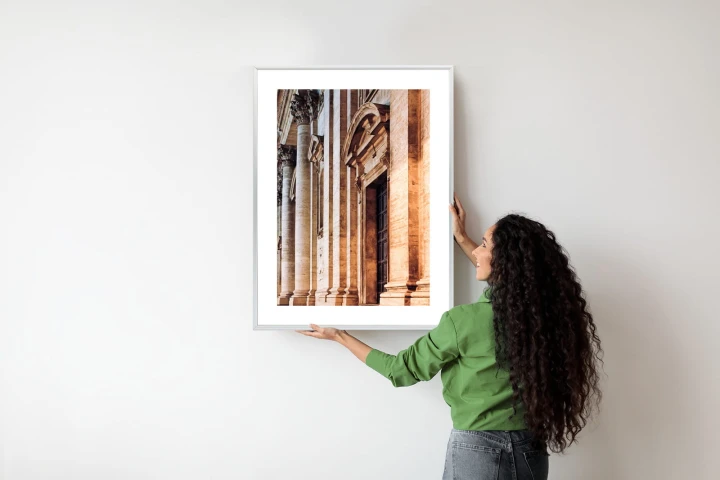 Plakat Kościół Świętego Ignacego Loyoli W Rzymie Architektura