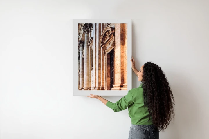 Plakat Kościół Świętego Ignacego Loyoli W Rzymie Architektura