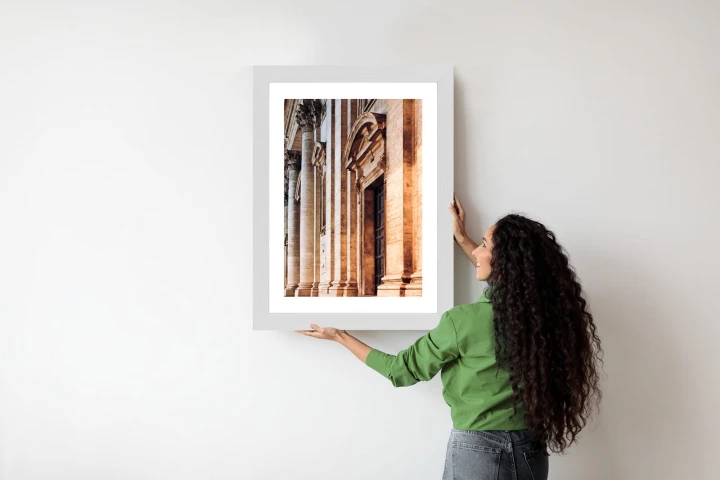 Plakat Kościół Świętego Ignacego Loyoli W Rzymie Architektura