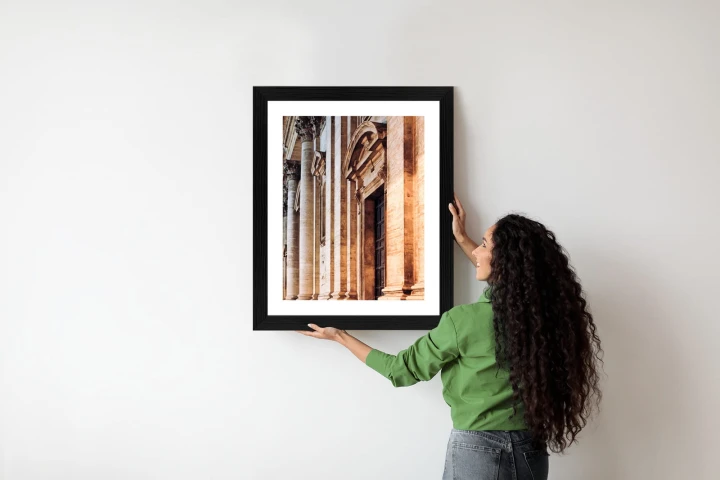 Plakat Kościół Świętego Ignacego Loyoli W Rzymie Architektura