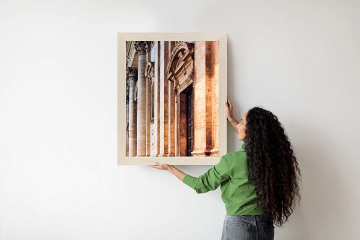 Plakat Kościół Świętego Ignacego Loyoli W Rzymie Architektura