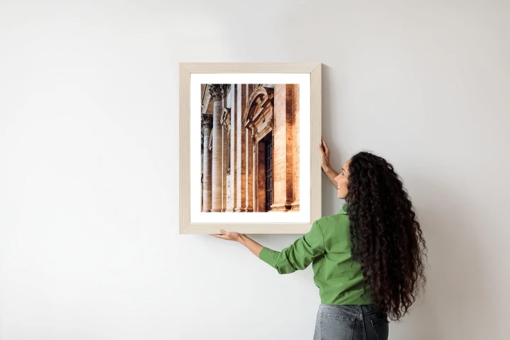 Plakat Kościół Świętego Ignacego Loyoli W Rzymie Architektura