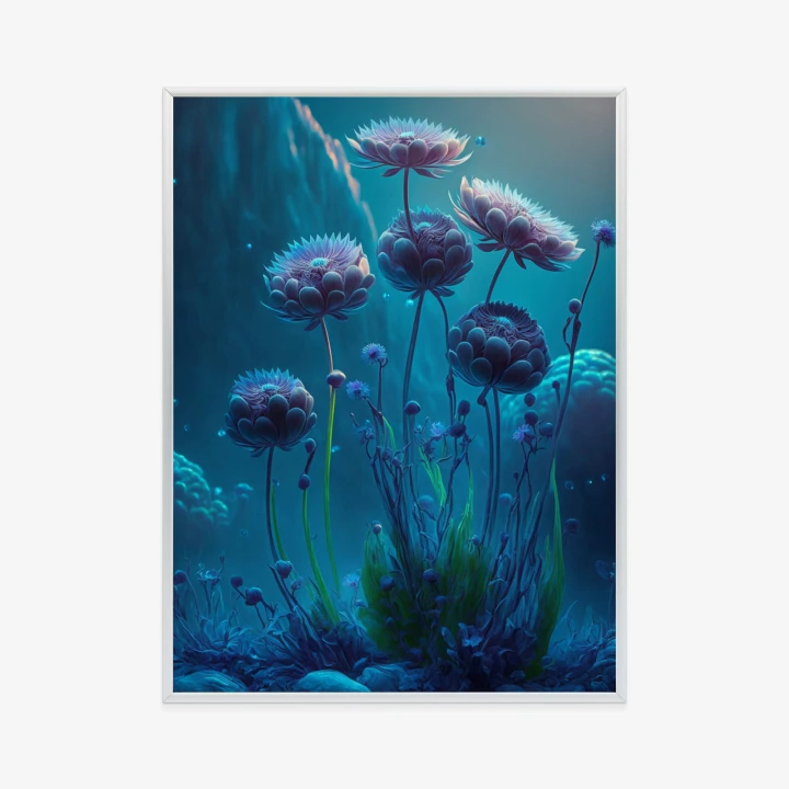 Plakat Polne Kwiaty W Stylu Fantasy
