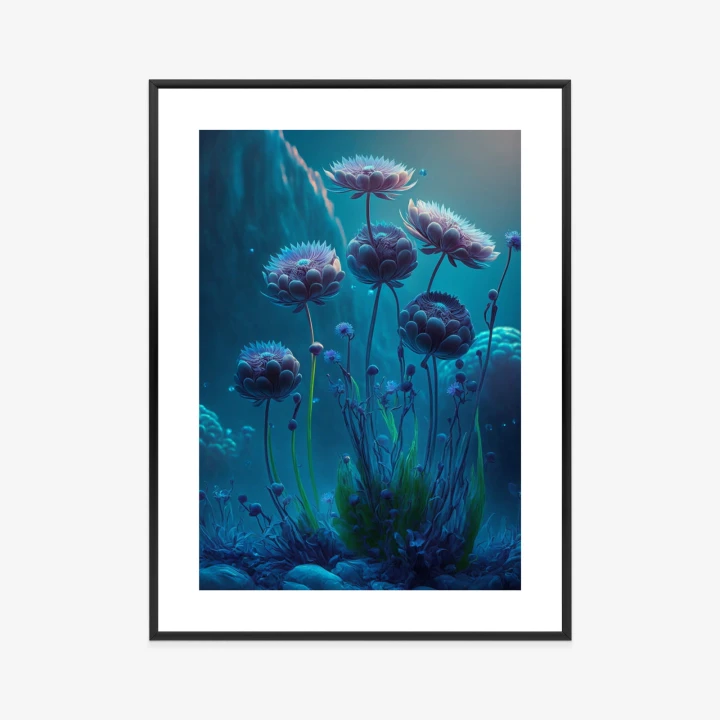 Plakat Polne Kwiaty W Stylu Fantasy