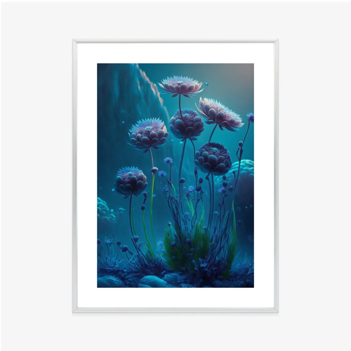 Plakat Polne Kwiaty W Stylu Fantasy