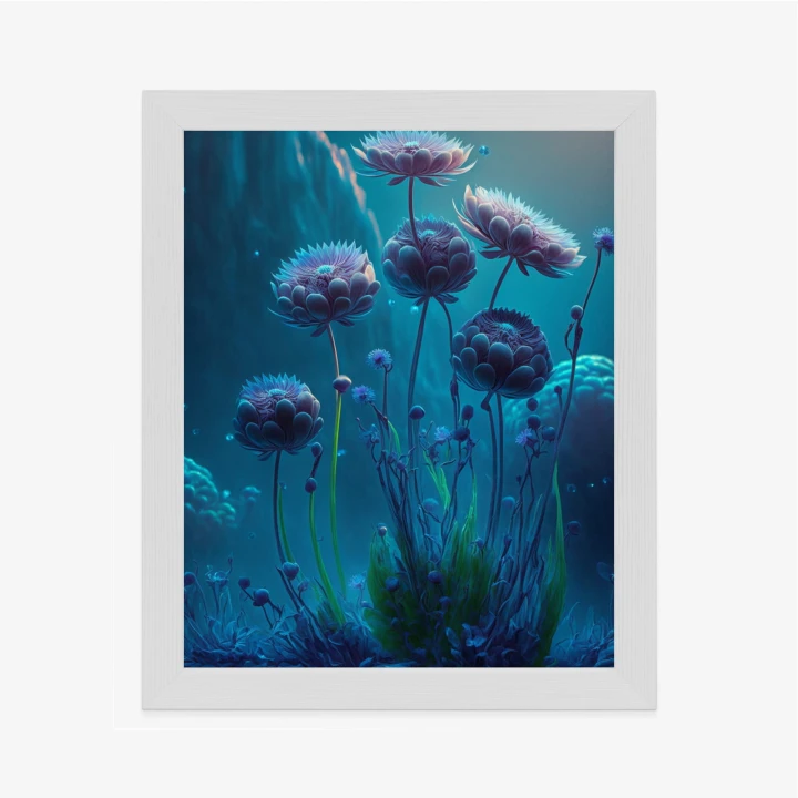 Plakat Polne Kwiaty W Stylu Fantasy