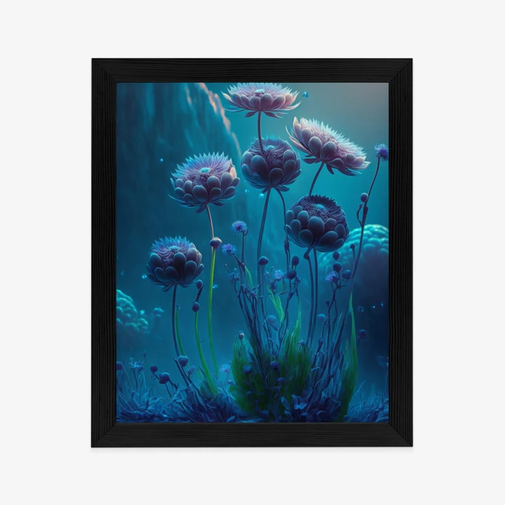 Plakat Polne Kwiaty W Stylu Fantasy