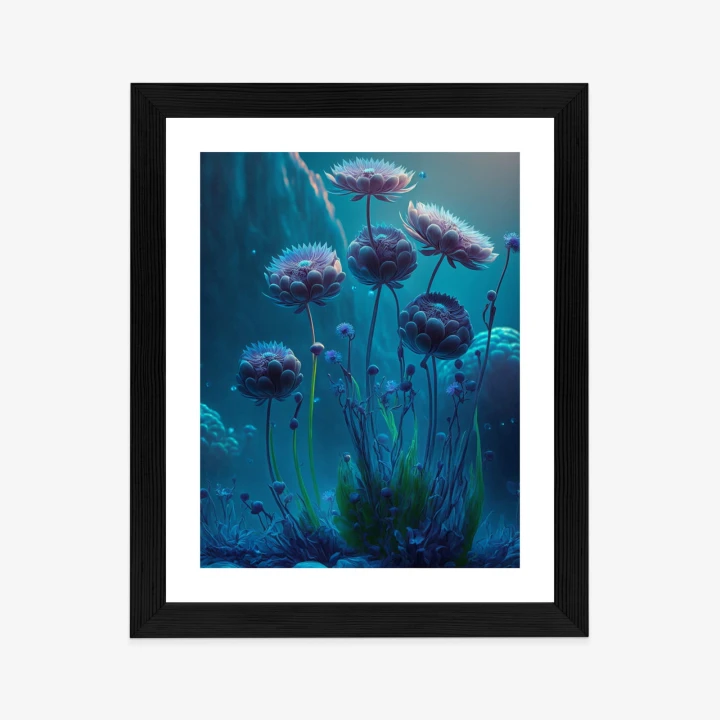 Plakat Polne Kwiaty W Stylu Fantasy