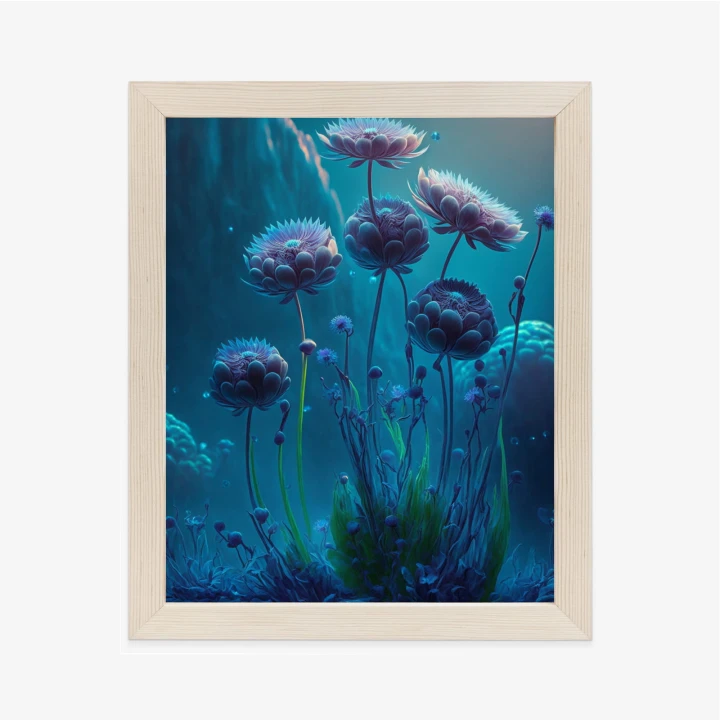 Plakat Polne Kwiaty W Stylu Fantasy