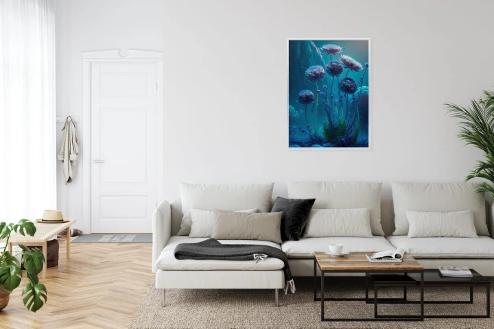 Plakat Polne Kwiaty W Stylu Fantasy