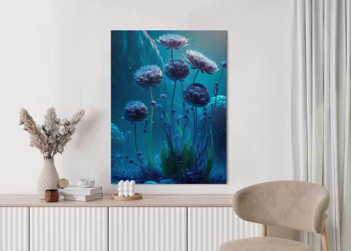 Plakat Polne Kwiaty W Stylu Fantasy