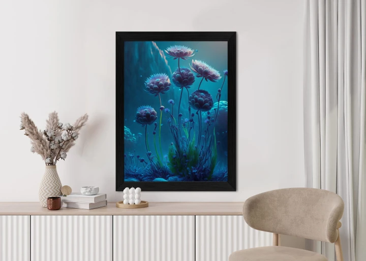 Plakat Polne Kwiaty W Stylu Fantasy