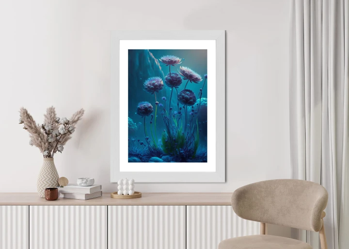 Plakat Polne Kwiaty W Stylu Fantasy