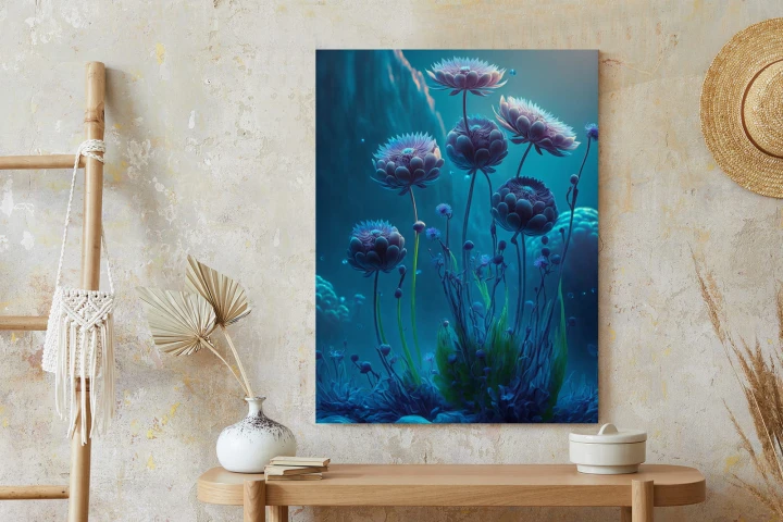 Plakat Polne Kwiaty W Stylu Fantasy