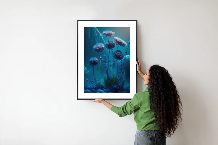 Plakat Polne Kwiaty W Stylu Fantasy