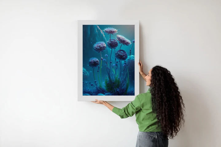Plakat Polne Kwiaty W Stylu Fantasy