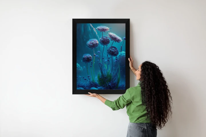 Plakat Polne Kwiaty W Stylu Fantasy