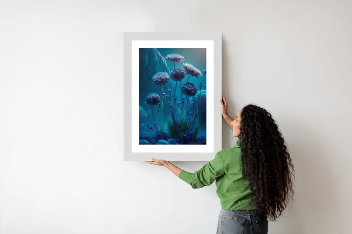 Plakat Polne Kwiaty W Stylu Fantasy