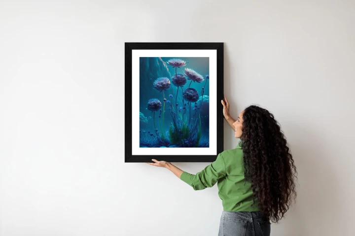Plakat Polne Kwiaty W Stylu Fantasy