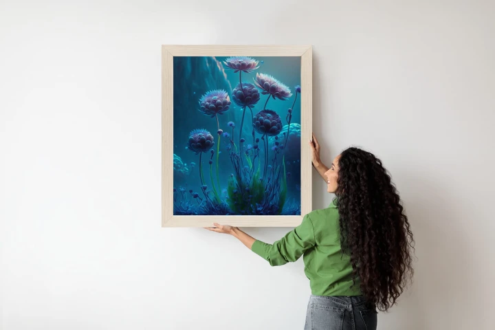 Plakat Polne Kwiaty W Stylu Fantasy