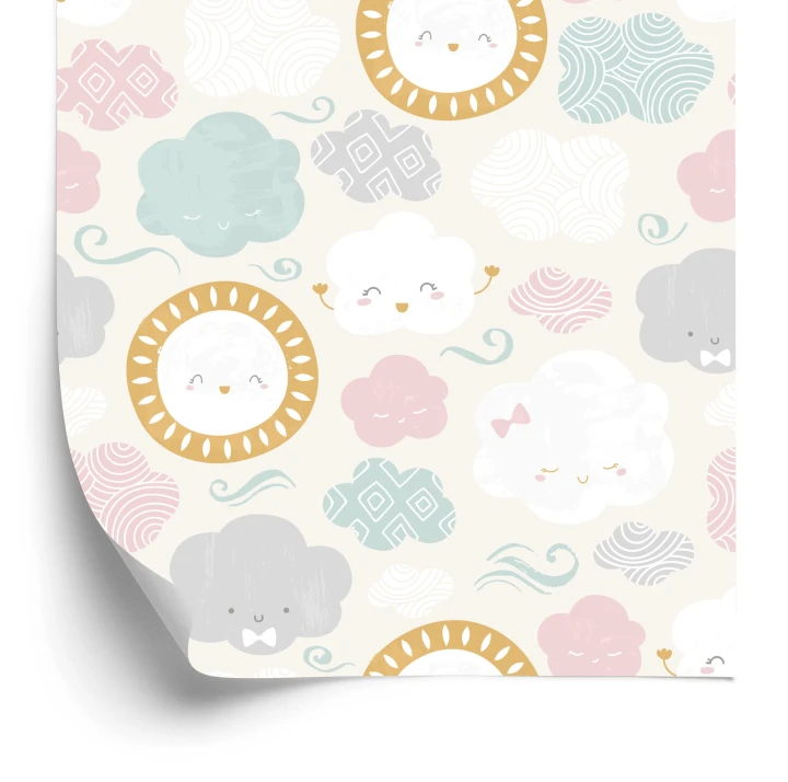 Tapeta Słońce Na Tle Chmur