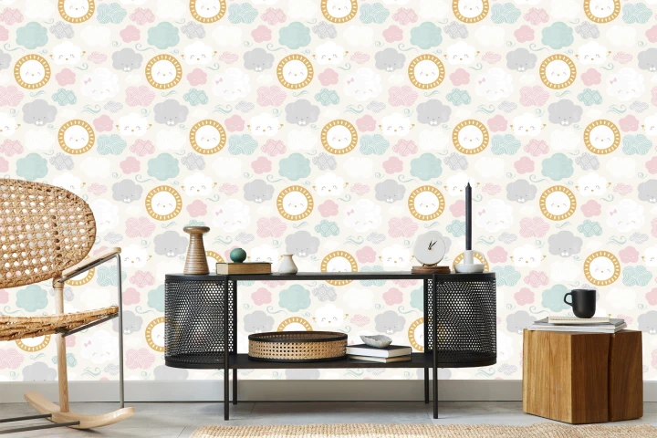 Tapeta Słońce Na Tle Chmur