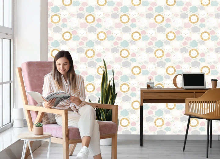 Tapeta Słońce Na Tle Chmur