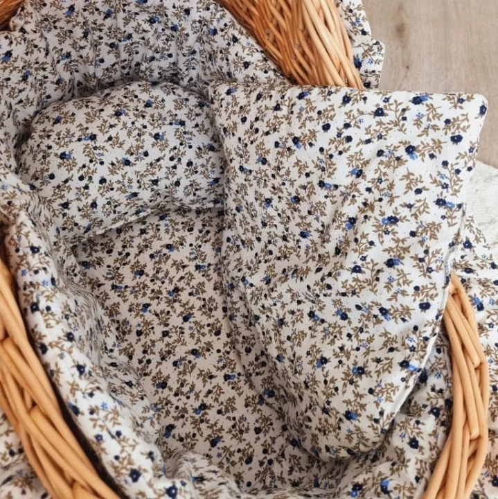 wiklinowy wózek dla lalek