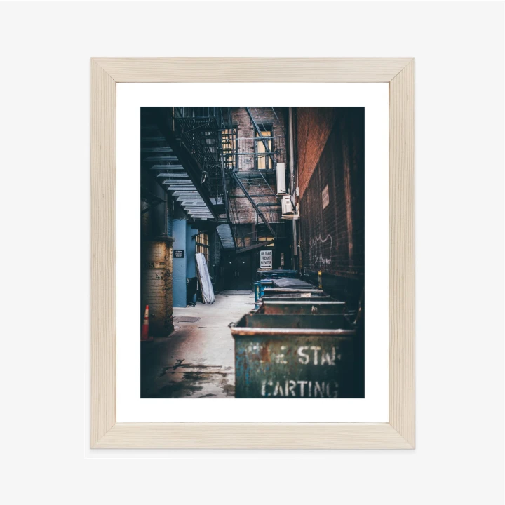 Plakat Uliczka Architektura W Nowym Jorku