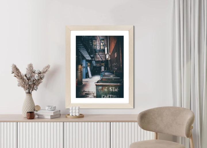 Plakat Uliczka Architektura W Nowym Jorku