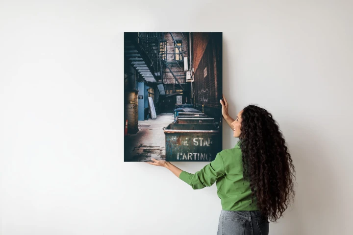 Plakat Uliczka Architektura W Nowym Jorku