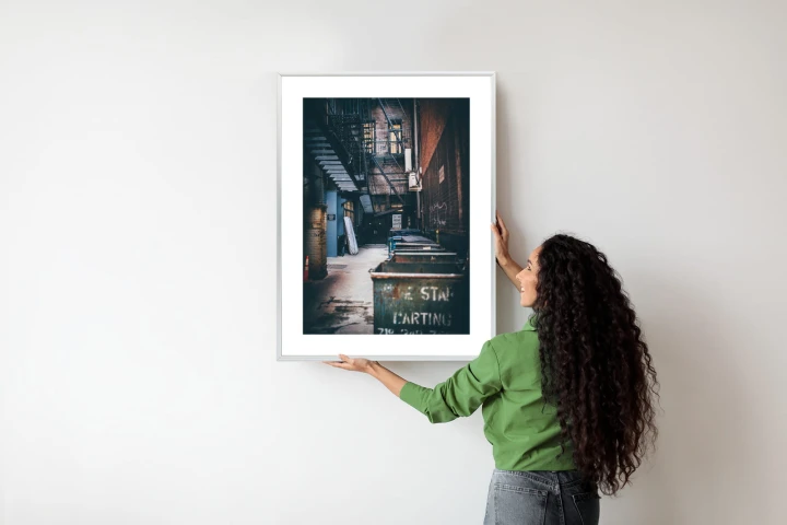 Plakat Uliczka Architektura W Nowym Jorku