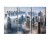 Obraz Wieloczęściowy Panorama Miasta Dubaj We Mgle