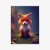 Plakat Portrait Of A Cute Baby Fox