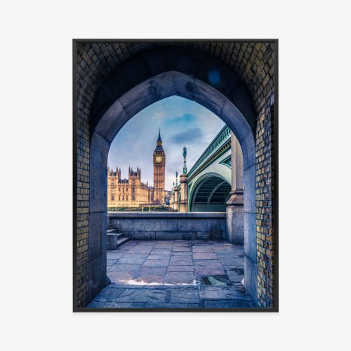 Plakat Big Ben I Pałac Westminsterski