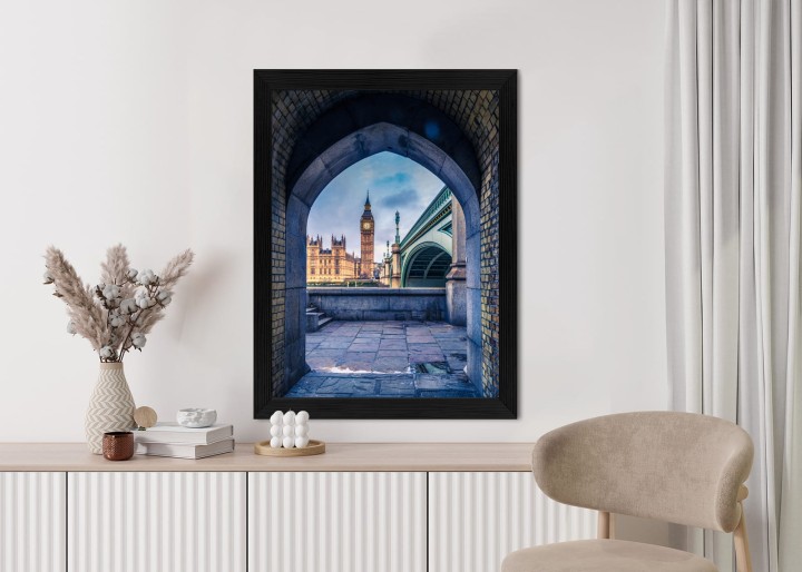 Plakat Big Ben I Pałac Westminsterski