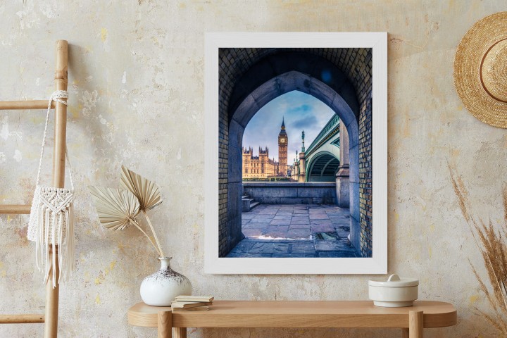 Plakat Big Ben I Pałac Westminsterski