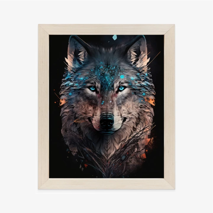 Plakat Magiczny Wilk