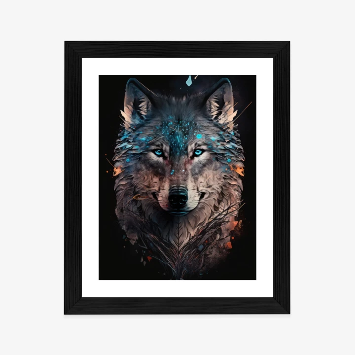 Plakat Magiczny Wilk