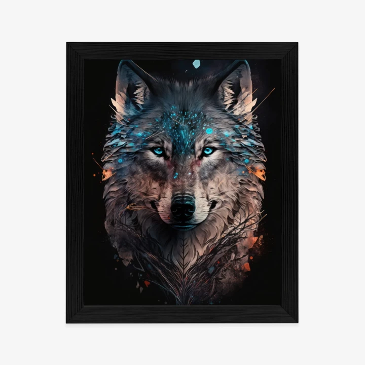 Plakat Magiczny Wilk