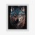 Plakat Magiczny Wilk