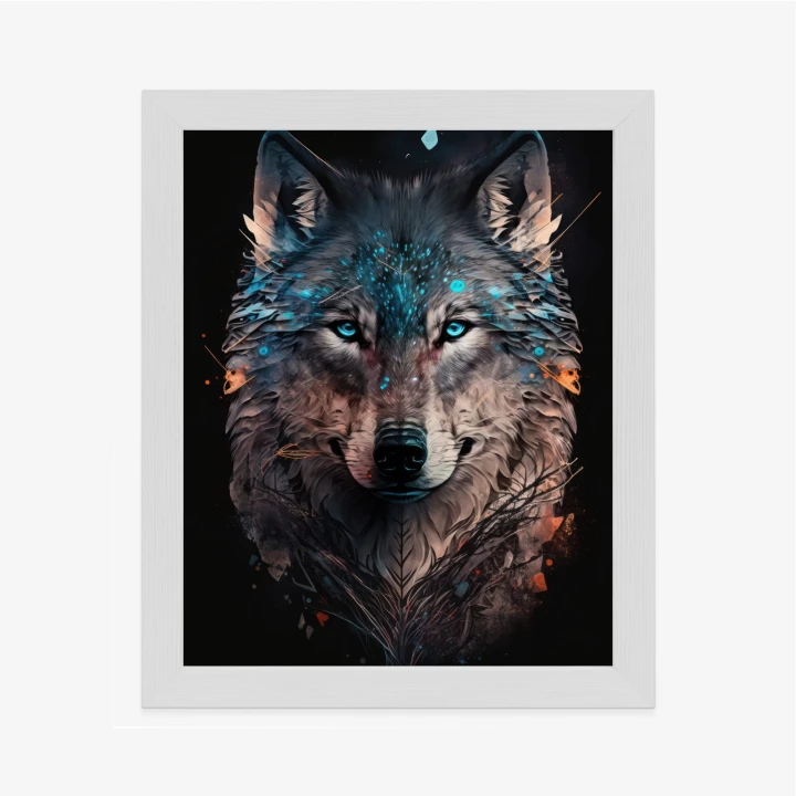 Plakat Magiczny Wilk