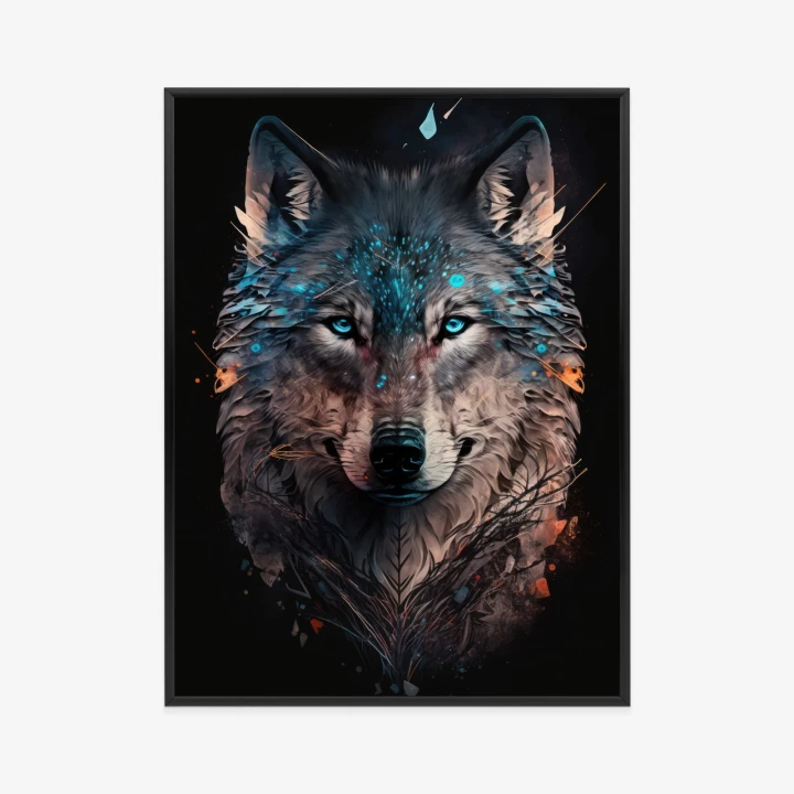 Plakat Magiczny Wilk