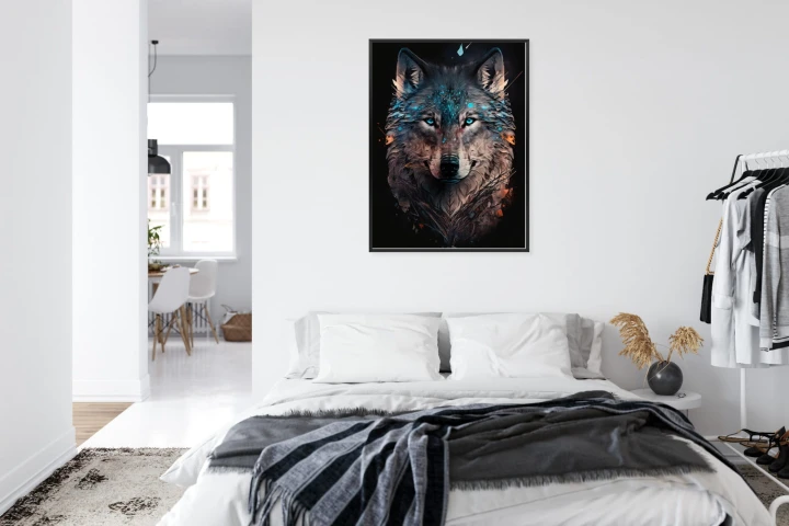 Plakat Magiczny Wilk